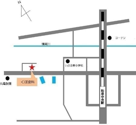 和泉市/歯科地図